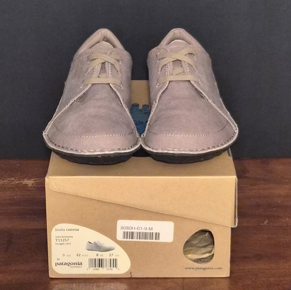 NIB Vintage Patagonia Loulu Canvas Casual Shoes (2014), Mns 9, New Unworn Cond! main image 5